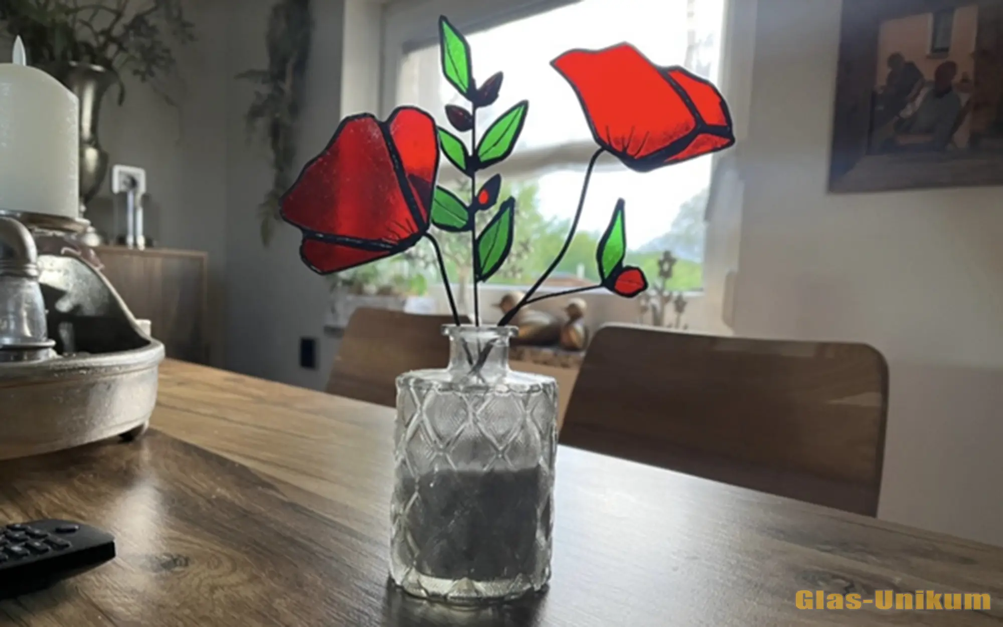 4 039 Mohnblumen In Vase