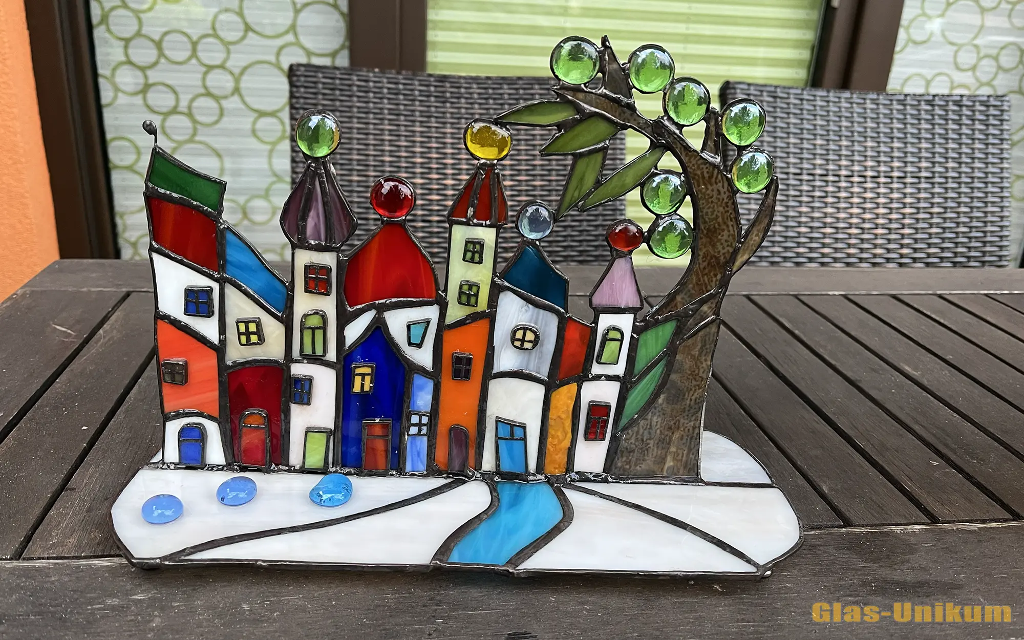 1 040 Farbenstadt Am Bach